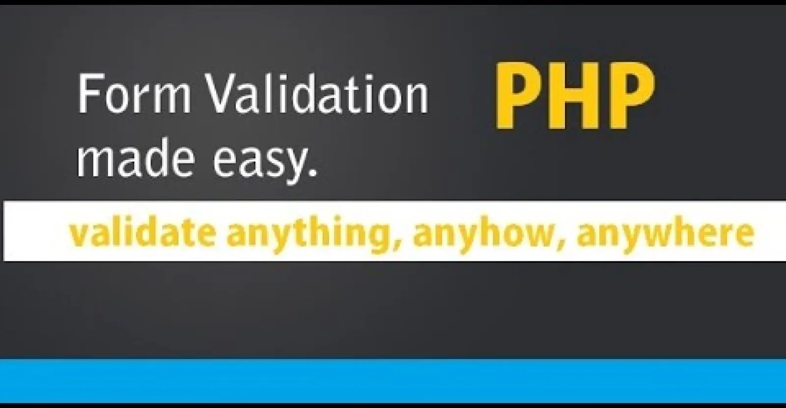 How To Validate Form Data with PHP Before Submitting to the Database