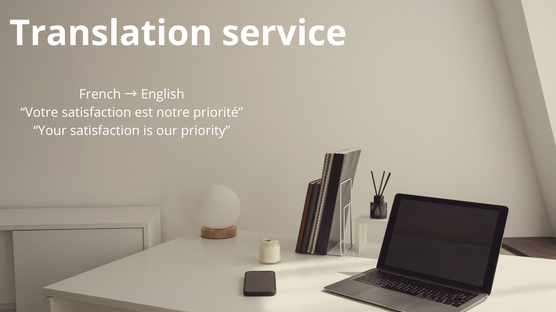 I will translate and proofread French and English texts