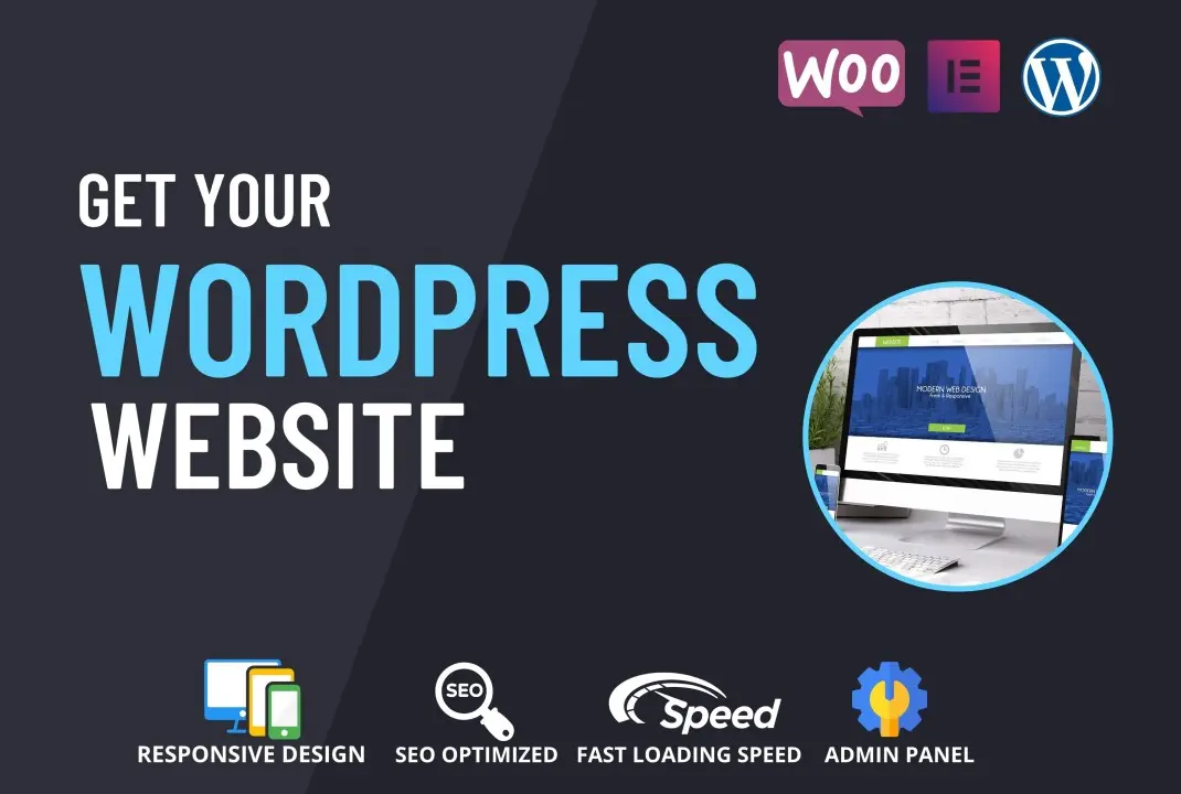 I will create WordPress website or professional business website within 24 hours
